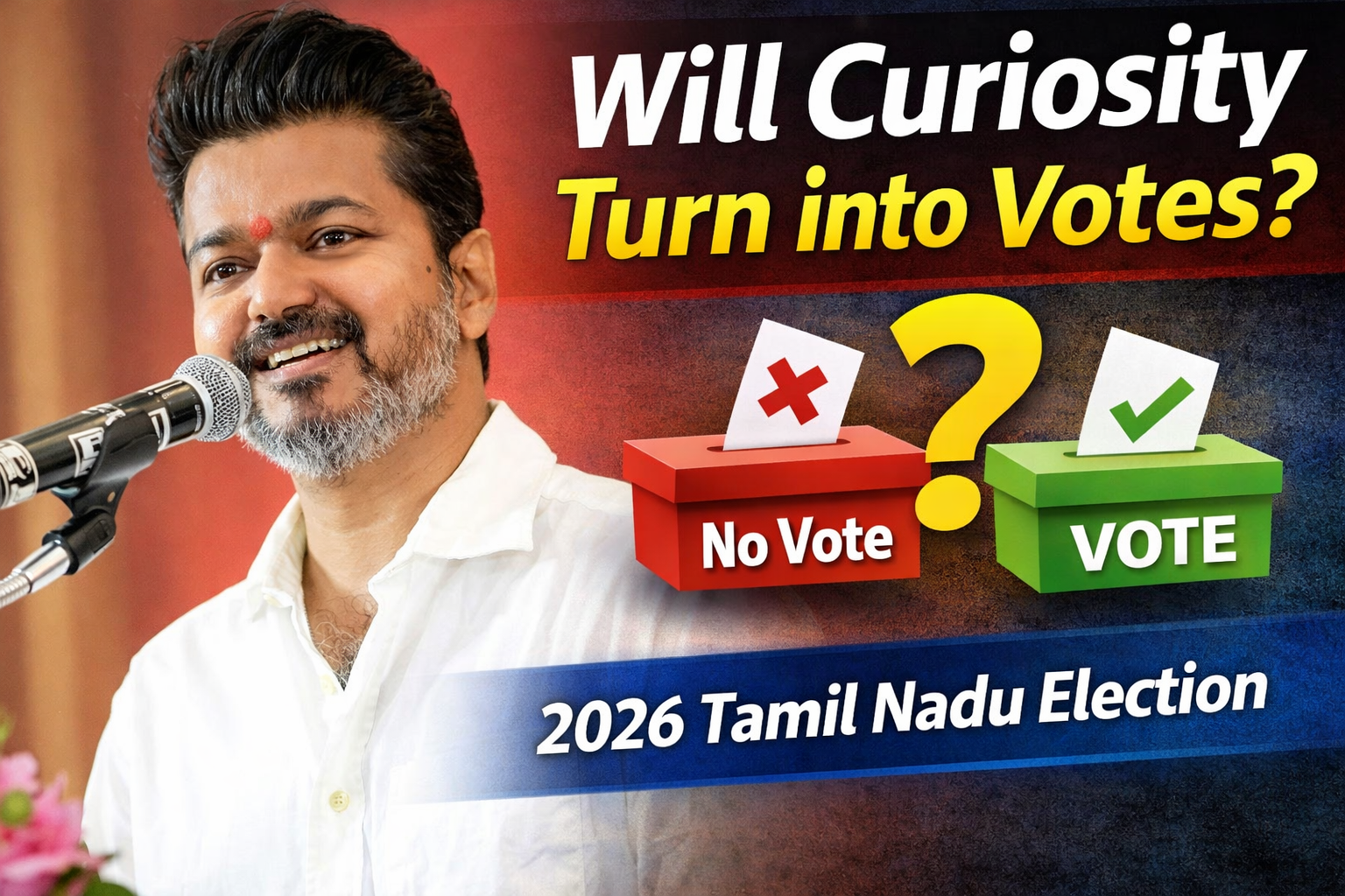  இந்த ஆர்வம் உண்மையான வாக்காக மாறுமா? | Will curiosity turn into votes in 2026?
